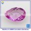 Double checker cut red heart good quality 3# synthetic ruby
