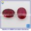 high quality synthetic gems machine cut oval ruby corundum gemstone