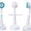 canton fair hot sale sonic silicone face and body massag brush