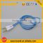 Fast Moving Consumer Goods 3.5mm Round Transparent Male to Male Audio Cable With Various Colors Crystal