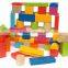 2015 New Educational Wooden Colorful Building Blocks With Barrel                        
                                                Quality Choice
