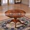 Unique antique French round dining table with rotating centre