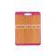 2016 hot selling best 2 in 1 wooden organic cutting board set
