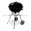 22" Kettle BBQ Grill Trolley Barbecue