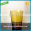 Hot sale sprayed round drinking glass cup wholesale fancy juice glass cup unique juice glass cup