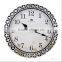 European Quietly Elegant Mosaic Clock / Wall Clock /Crackle Mosaic Clock