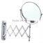 Extendable magnification mirror with LED, Vanity Mirror, Makeup Mirror, Double-sided