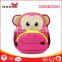 NOHOO Neoprene Material Cute Kindergarten children 3D cartoon school bag for kids
