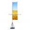 outdoor advertising flag banner stand