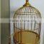 Decorative small round metal bird cages