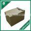 CUSTOM PRINTED APPAREL BOX FLAT PACK DISPLAY PACKING BOX FOR STORAGE