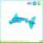 Unique bright starts teether shark shape silicone shape toy for baby