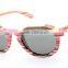 JM610 Recycled Skateboard Wood Sunglasses Smoke UV400 Polarized
