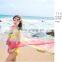 2016 hot selling ladies' fashion flower beach scarf for bikini wrapped