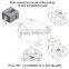 Standard 20GP/40GP,with ABS certificate, iso 1161 casting corner fitting