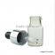 6ml Portable Refillable Perfume Packaging Glass Bottles With Silver Glass Eye Droppers