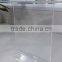 China supplier high transparent triangle base acrylic table tent holder