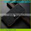 Luxury Cross pattern Genuine leather Flip wallet case for samsung s4 leather case