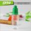30ml clear PET dropper bottles factory with childproof cap for vape oil ejuice eliquid