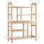 Multi-Function bamboo 4-tiers shoe rack