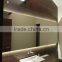electrical bath mirror wrapped around high light LED