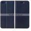 Concise design waterproof leather phone case for men