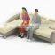 model sofa sets, cheap ceramic gray model sofa, WJ-254