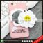 Samco Popular Women Girls Unique 3D Daisy Flower Design Mirror Mobile Phone Case for iPhone 6