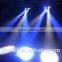 Sound active led effect light 55W 4 eyes beam effect RGBW led disco light for DJ events