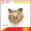 Gold fox metal ornament Chinese factory direct sale
