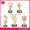 high quality engraved plating metal sport medal cups