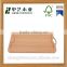 beech wood cutting board wooden vegetable / pizza cutting board in kitchen