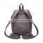 Fashional casual style trendy tassels design high quality PU leather women backpack