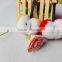 Wholesale price Soft Colorful Sheep Fur Keychain Chain Pendant Cute Fur Bag Ring