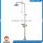 stainless steel emergency safety eye wash shower face wash station