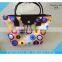 Printed polyester satin shoping bag