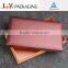 Hard paper luxury leather gift box packaging