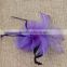 hair clips Lady girls kids Hat Fascinator feather nice lovely Hair Accessories decor