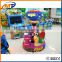 Factory price outdoor amusement park ride/ kids electric mini carousel with high quality