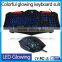 2015 hot selling ergonomic backlight mouse keyboard gaming macro keyboard                        
                                                Quality Choice