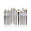 Brand New Makeup brush 15 Pcs Set Powder Foundation Eyeshadow Eyeliner Lip Cosmetic Brushes