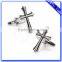 Best Seller high quality custom logo enamel silver engraved cufflinks