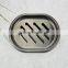 Elegant stainless steel soap dish