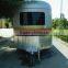 3 horses slant trailer with kitchenette bunk beds inside