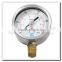 High quality 4 inch explosion-proof stainless steel case water 100 psi gauges with brass mount