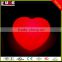 Wedding Decorative Lamp Red Heart Shape Flashing LED Night Light With MultiColor Changing