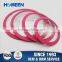 Tempered Glass Silicone Lid Glass Lid With Silicone Ring For Pan And Pot