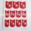 Wholesale DIY hollow out butterfly nail sticker designed template resuable nail art stencil