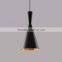 modern design antique dinner lamp black aluminum pendant lighting