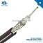 RG58U coaxial cable CCS conductor 50 OHM foam PE Al foil shield AL-Mg wire braid PVC jacket
